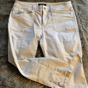 White House Black Market jeans.